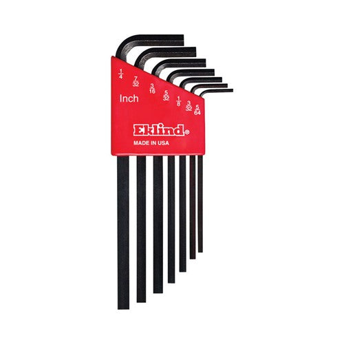 Eklind Hex-L 5/64 to 1/4 in. SAE L-Handle Hex Key Set 7 pc