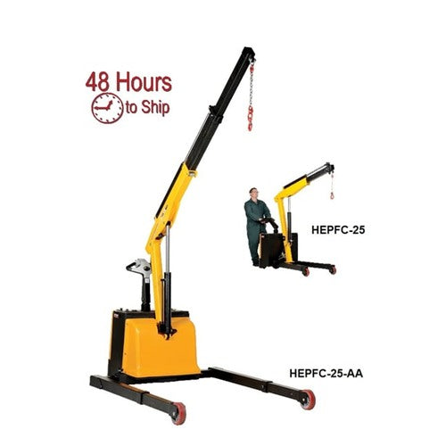 Electric Powered Floor Cranes