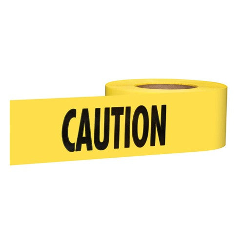 Empire 1000 ft. L X 3 in. W Plastic Caution Barricade Tape Yellow