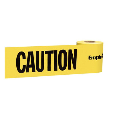Empire 200 ft. L X 3 in. W Plastic Caution Cuidado Barricade Tape Yellow