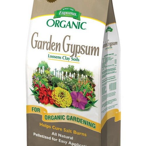 Espoma Organic Garden Gypsum 30 sq ft 6 lb
