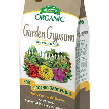 Espoma Organic Garden Gypsum 30 sq ft 6 lb