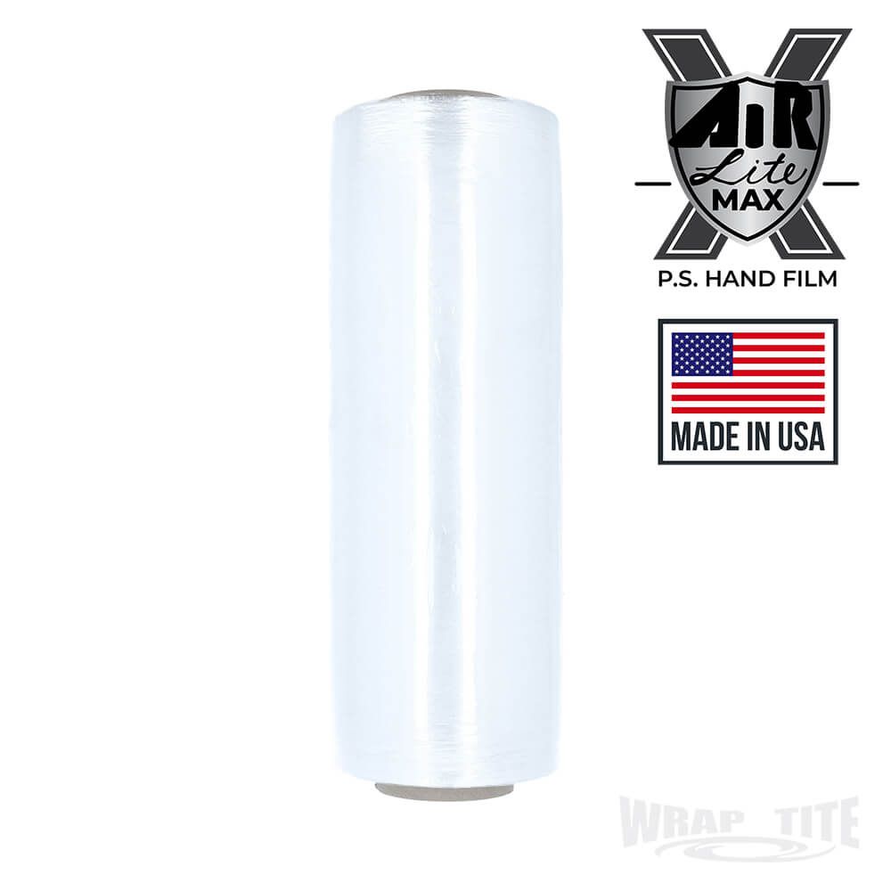15" Oscillated x 1,476, Blown Pre-Stretch, 4 rls/cs; 7.4 mic with folded edges