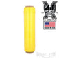 17" Oscillated x 1,476, Yellow Pre-Stretch, 4 rls/cs; 8.5 mic with folded edges
