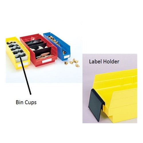 Extended Label Holders & Bin Cups