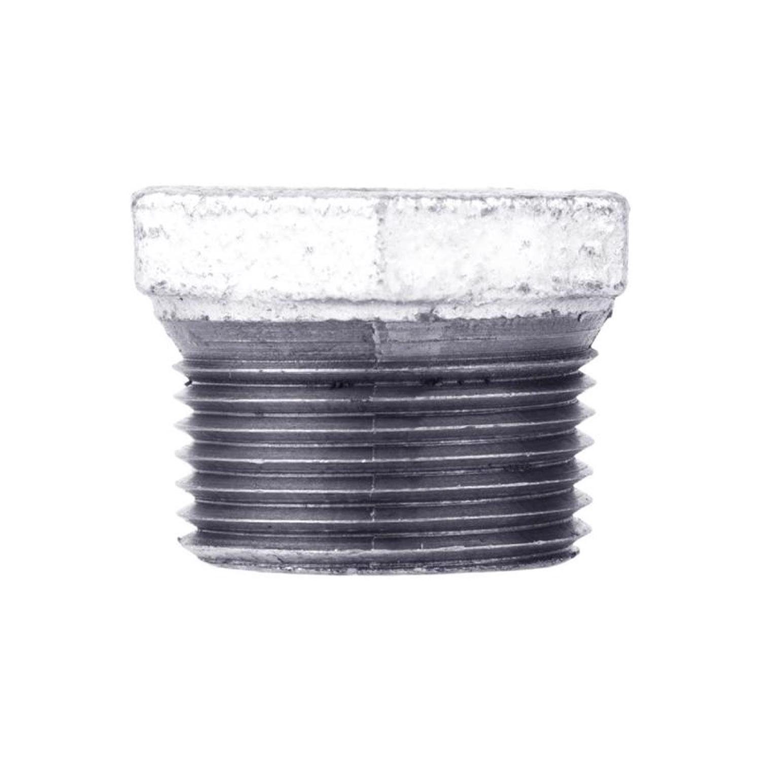 STZ Industries 1/2 in. MIP each X 3/8 in. D FIP Galvanized Malleable Iron Hex Bushing