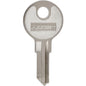 HILLMAN Traditional Key House/Office Key Blank 78 Single For Yale Locks Silver