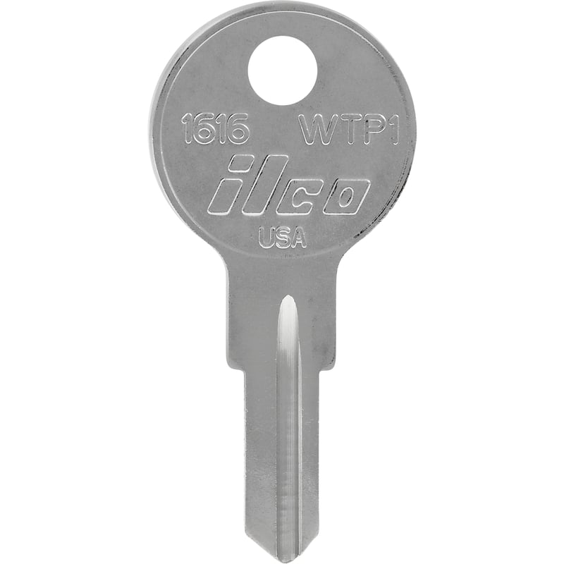 HILLMAN House/Office Universal Key Blank Single Silver