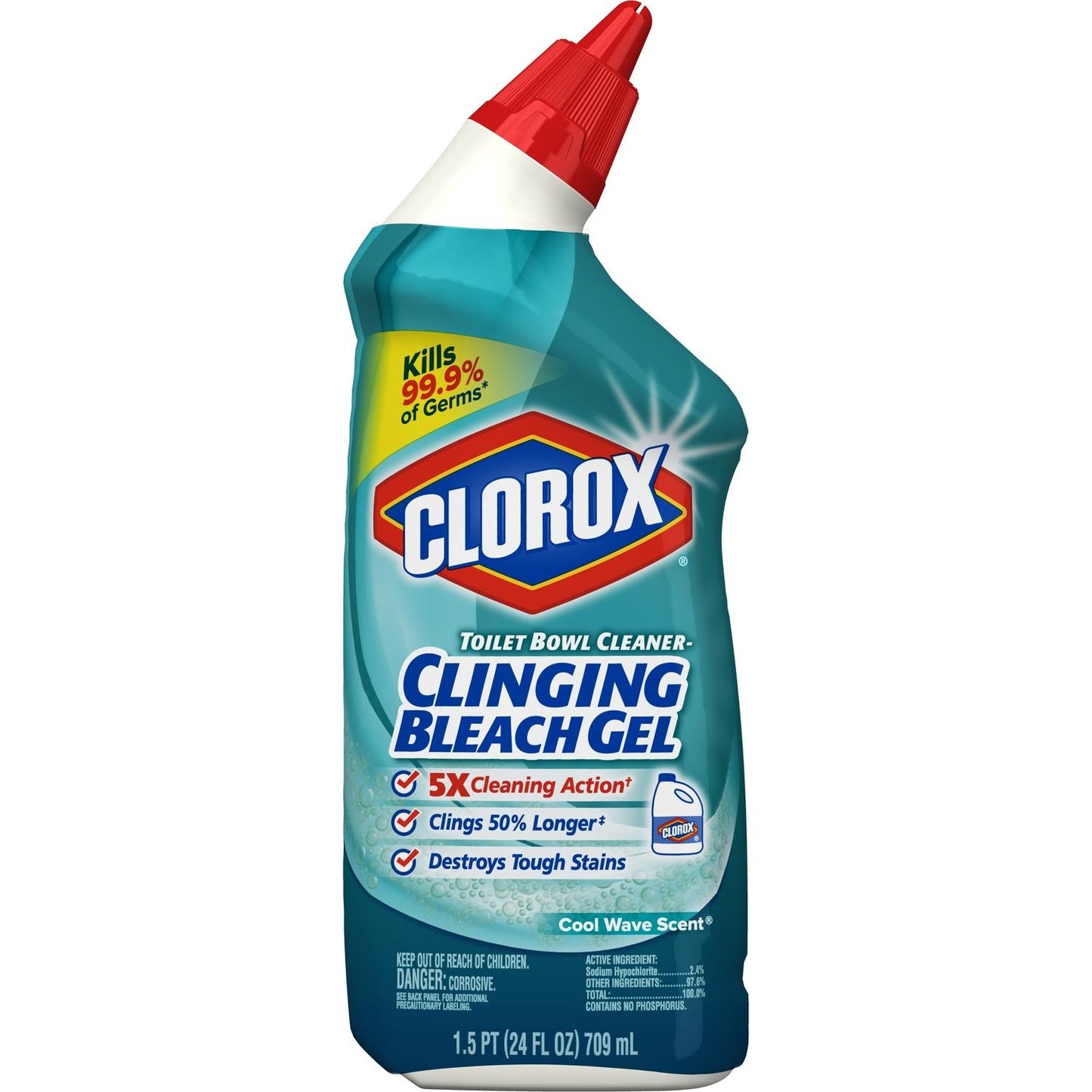 TOILET CLEANER GEL 24OZ