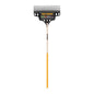 True Temper 65.25 in. 20 Tine Steel Lawn Rake Wood Handle