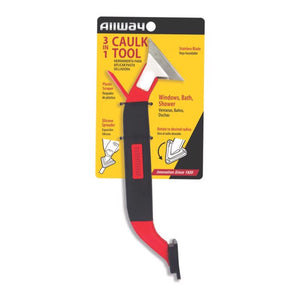 Allway 3-in-1 Black Plastic Caulk Remover Tool CT31 1 pk