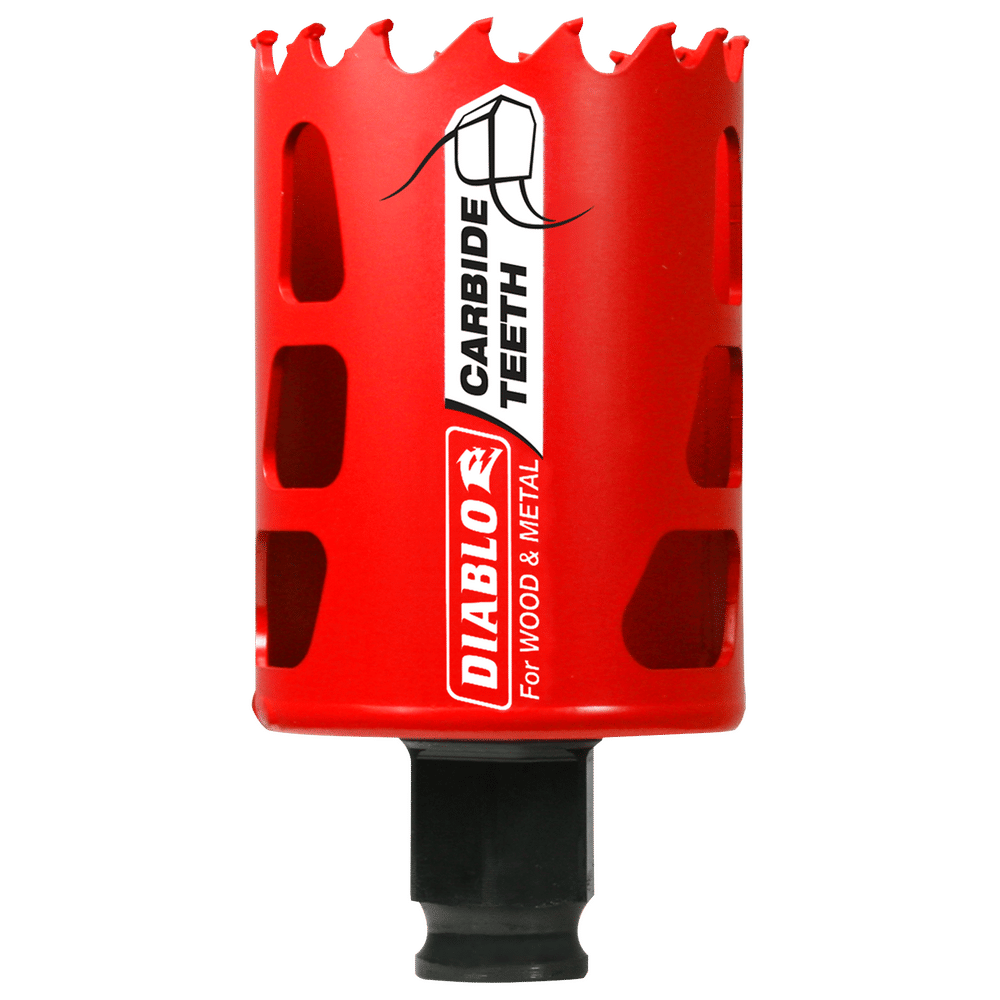 Diablo Snap-Lock Plus 1-7/8 in. Carbide Tipped 2-3/8 in. L X 3/8 in. D Hole Saw