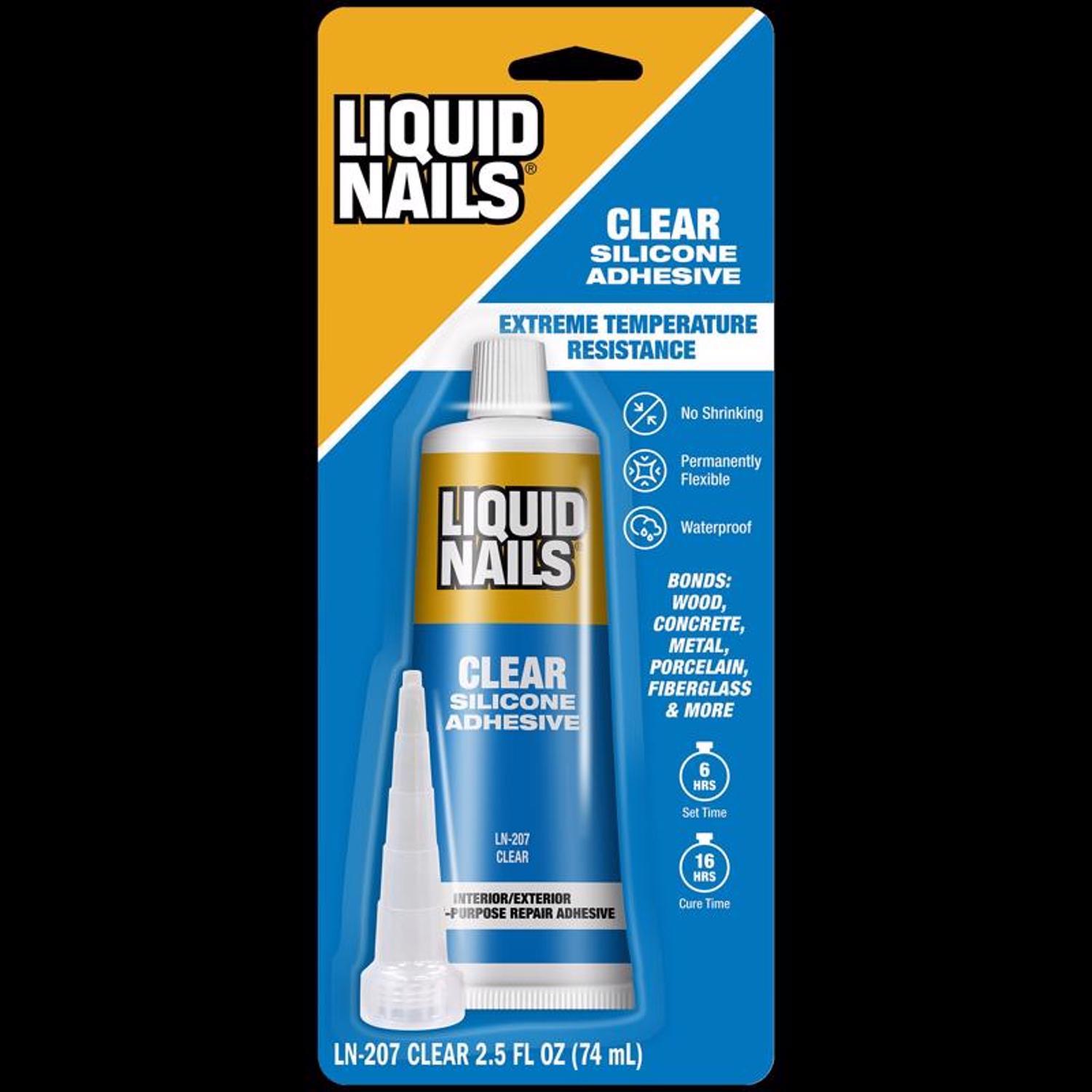 GLUE LIQ NAIL CLR 2.5OZ