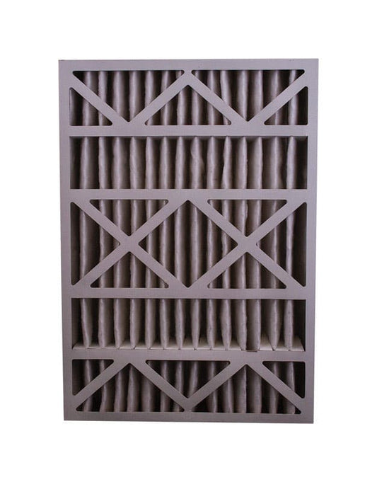 BestAir 25 in. W X 16 in. H X 2 in. 8 MERV Pleated Air Filter 1 pk