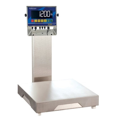 Fairbanks Scales Food Grade Bench Scale 100% Stainless Steel Construction (HSB)