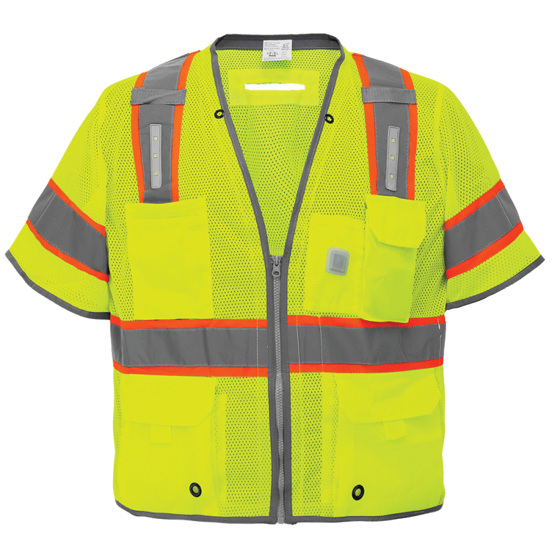 Safety Vest GLO-315LED-M (Each)