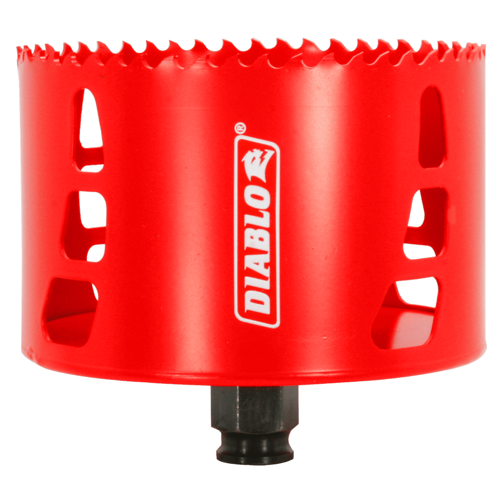 Diablo Snap-Lock Plus 4 in. Bi-Metal 2-3/8 in. L Hole Saw Arbor Included