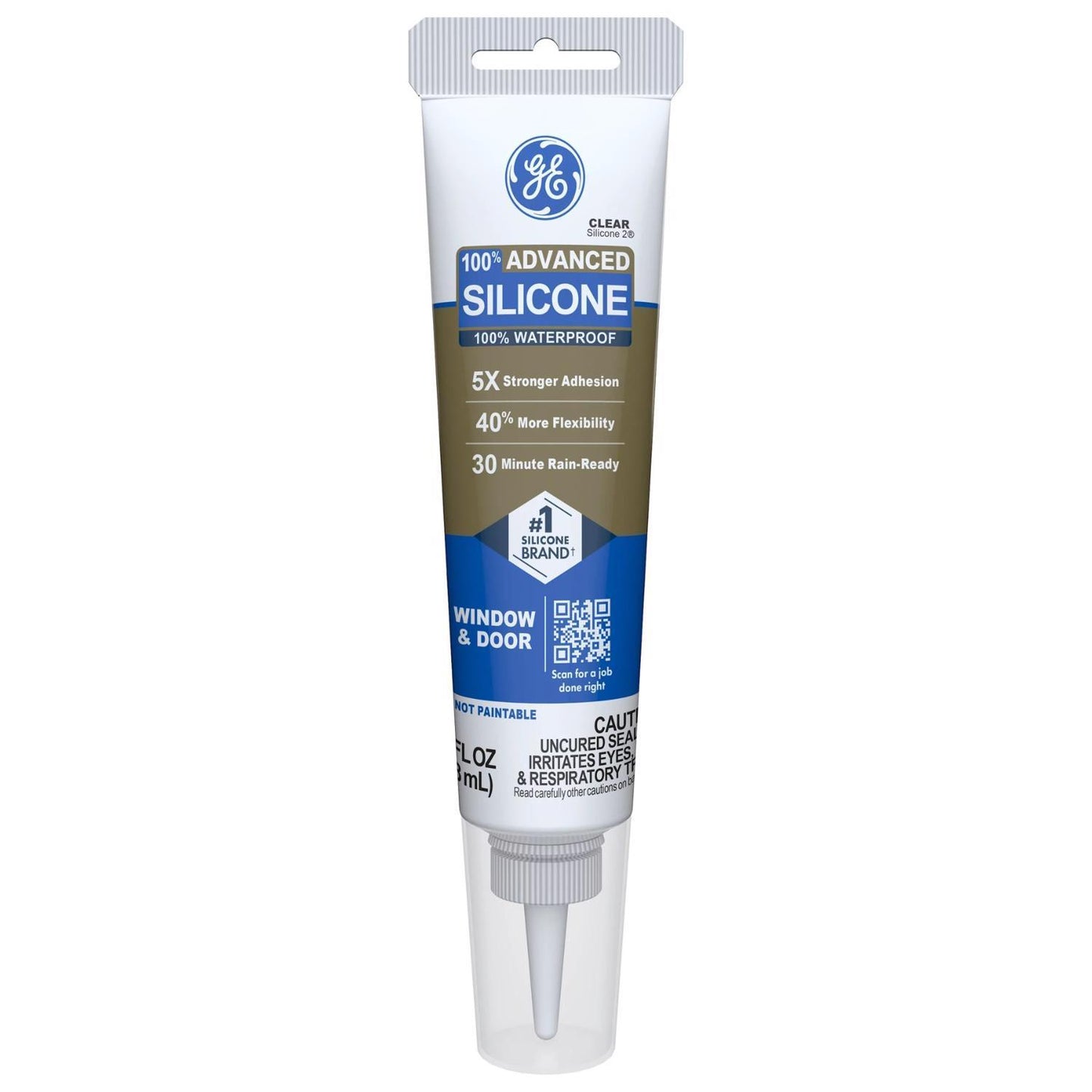 SILICONE II CLEAR 2.8OZ