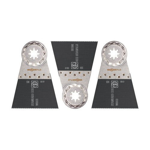 Fein StarlockPlus 2-9/16 in. X 2 in. L Steel E-Cut Saw Blade 3 pk
