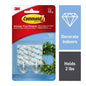 3M Command Medium Plastic Hook 1.625 in. L 2 pk