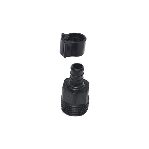 Flair-It PEXLock 1/2 in. PEX X 3/4 in. D PEX Plastic Garden Hose Swivel — Model 30867