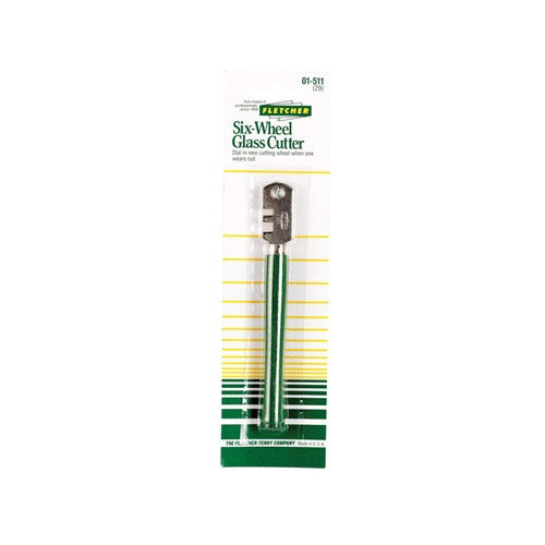 Fletcher-Terry 4 in. Fixed Blade Glass Cutter Green 1 pk