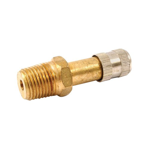 Forney Brass/Steel Tank Valve 1/8 in. Male 2 pc