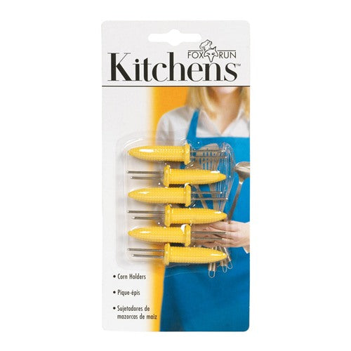 Fox Run Yellow Plastic Corn Holders