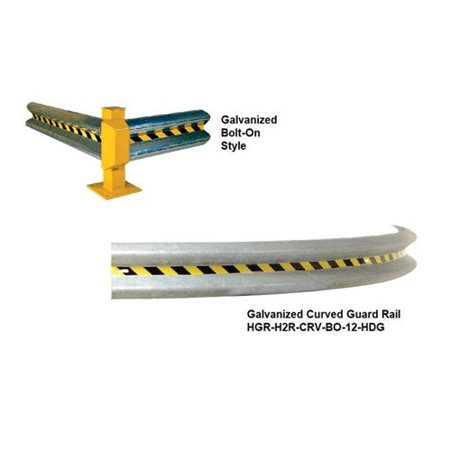 Galvanized Bolt-on Guard Rail