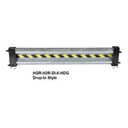 Galvanized Drop-in Guard Rails