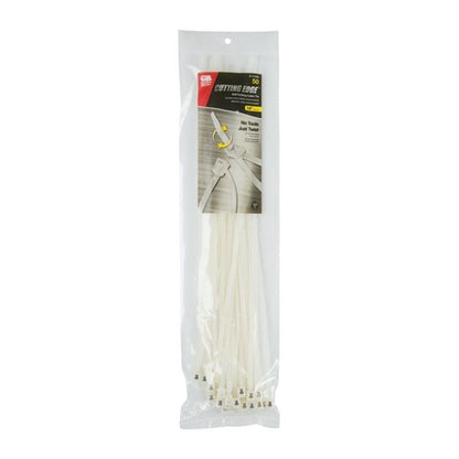 Gardner Bender 14 in. L Clear Self-Cutting Cable Tie 50 pk