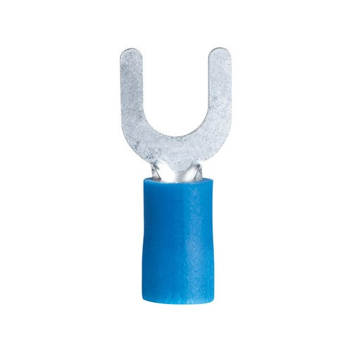 Gardner Bender 16-14 Ga. Insulated Wire Spade Terminal Blue 20 pk