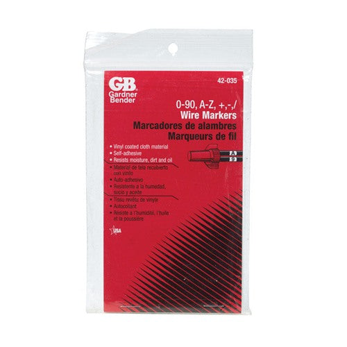 Gardner Bender Wire Marker 1 pk