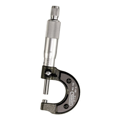 General 14-7/16 in. L Locking Utility Micrometer 1 pc