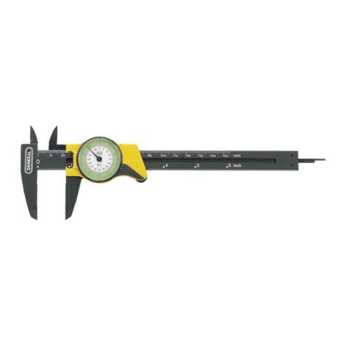 General 6 in. L X 3-1/4 in. W Dial Caliper 1 pc