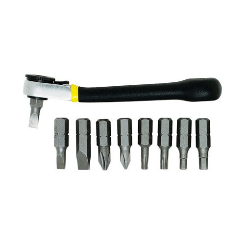 General Multi-Bit Screwdriver Set 9 pc