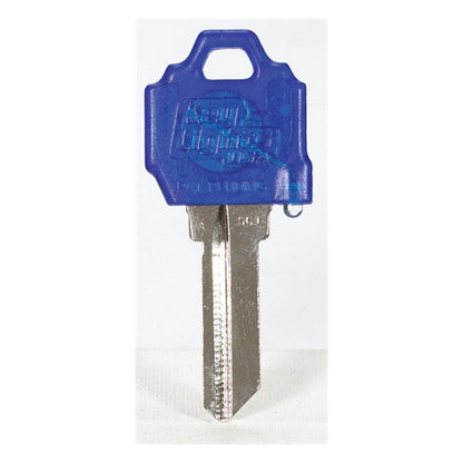 Giant Concepts LLC Keylights Blue Head House Key Blank w/Flashlight Single For Schlage/Baldwin Locks