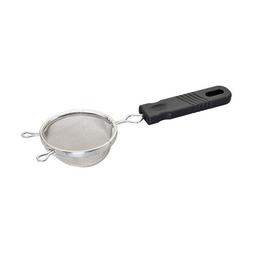 Good Cook Silver/Black Aluminum Mesh Strainer