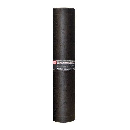 Grip-Rite 3 ft. W X 72 ft. L Asphalt Smooth Saturated Organic Felt Paper 30 lb Black