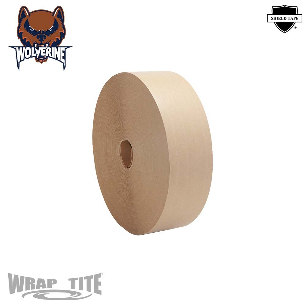 WrapTite Water-Activated Reinforced Gum Tape - GTES70KAR-WT4