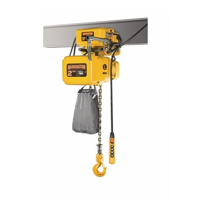 Harrington High Production Electric Hoist With Motorized Trolley