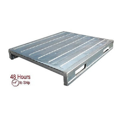 Heavy Duty Solid Deck Steel Pallet
