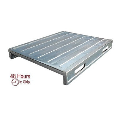 Heavy Duty Solid Deck Steel Pallet