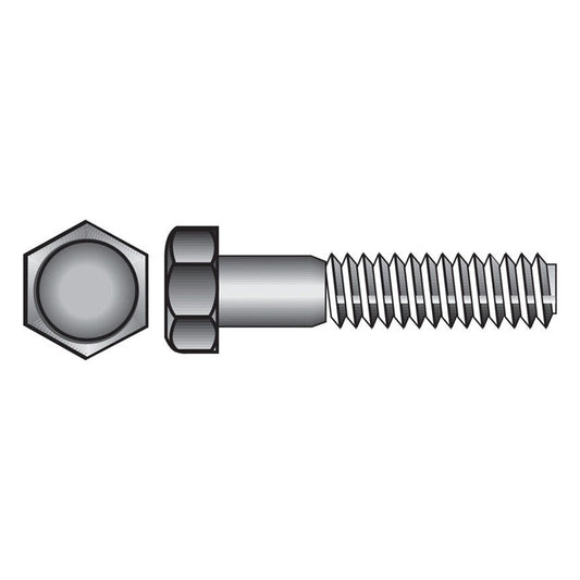 HILLMAN 1/2-13 in. D X 2-1/2 in. L Steel Hex Head Cap Screw 25 pk