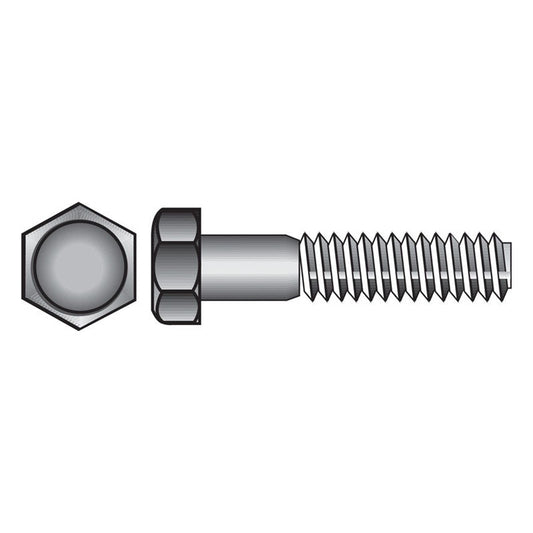 HILLMAN 1/2-13 in. D X 3-1/2 in. L Steel Hex Head Cap Screw 25 pk
