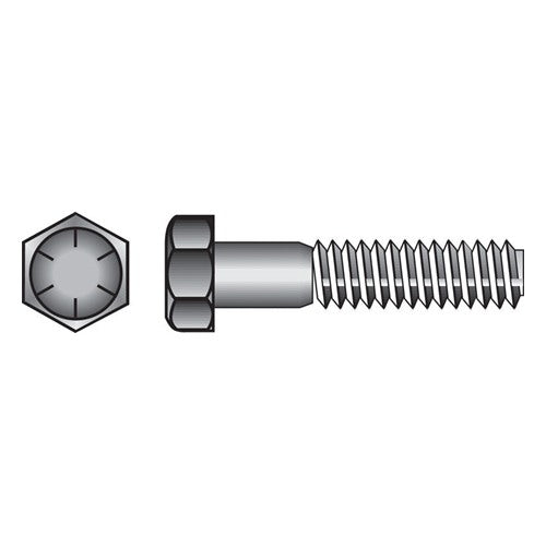 HILLMAN 1/2 in. D X 1-3/4 in. L Heat Treated Steel Hex Head Cap Screw 50 pk