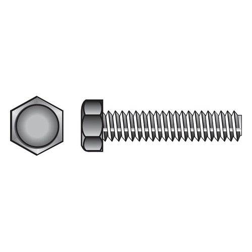 HILLMAN 1/2 in. D X 2-1/2 in. L Zinc Plated Steel Hex Tap Bolt 50 pk