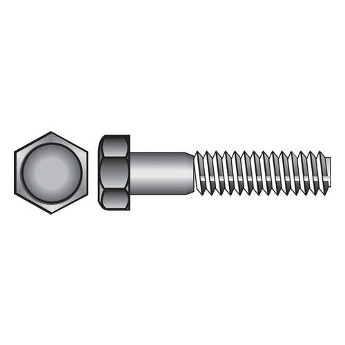HILLMAN 1/2 in. D X 3-1/2 in. L Hot Dipped Galvanized Steel Hex Bolt 25 pk