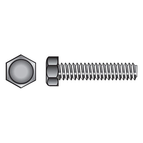 HILLMAN 1/2 in. D X 3-1/2 in. L Zinc Plated Steel Hex Tap Bolt 25 pk