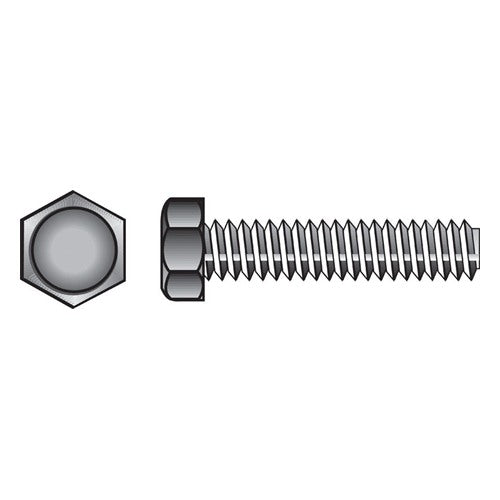 HILLMAN 1/2 in. D X 3 in. L Zinc Plated Steel Hex Tap Bolt 50 pk
